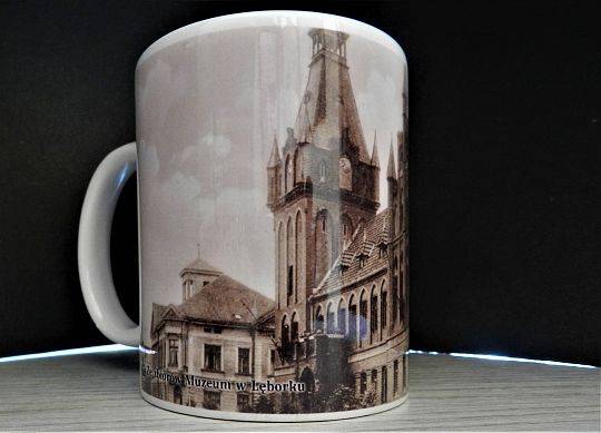 Mug with view of old Lębork